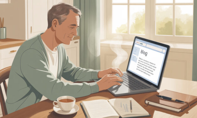 A Simple Weekly Blogging Routine for Retirees