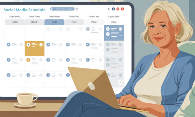 Simple Social Media Marketing Tools for Retirees (No Daily Posting Required)