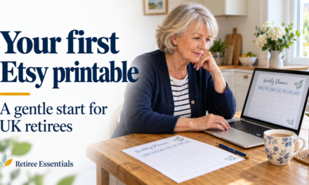 How to Sell Printables on Etsy UK: A Gentle Start for Retirees